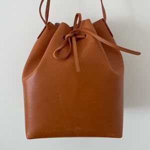 MANSUR GAVRIEL Bucket Bag Camello Rosa